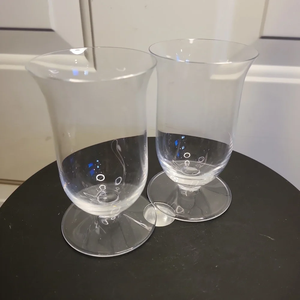 Pair of Riedel Crystal Whiskey Glasses 4.5
